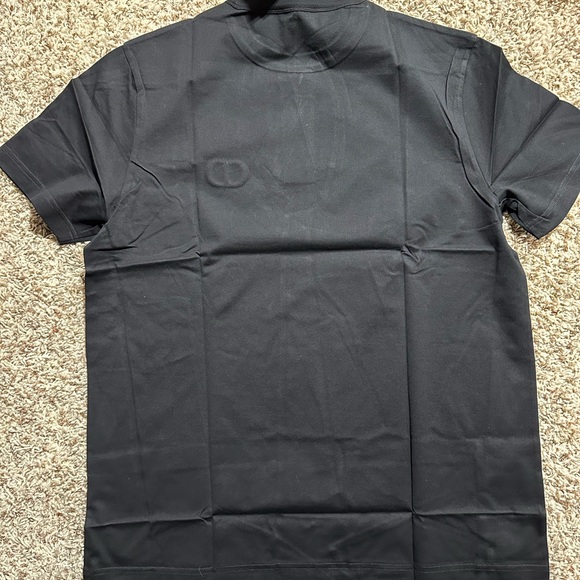 Dior Black Short-Sleeve Logo T-Shirt - Picture 4 of 5